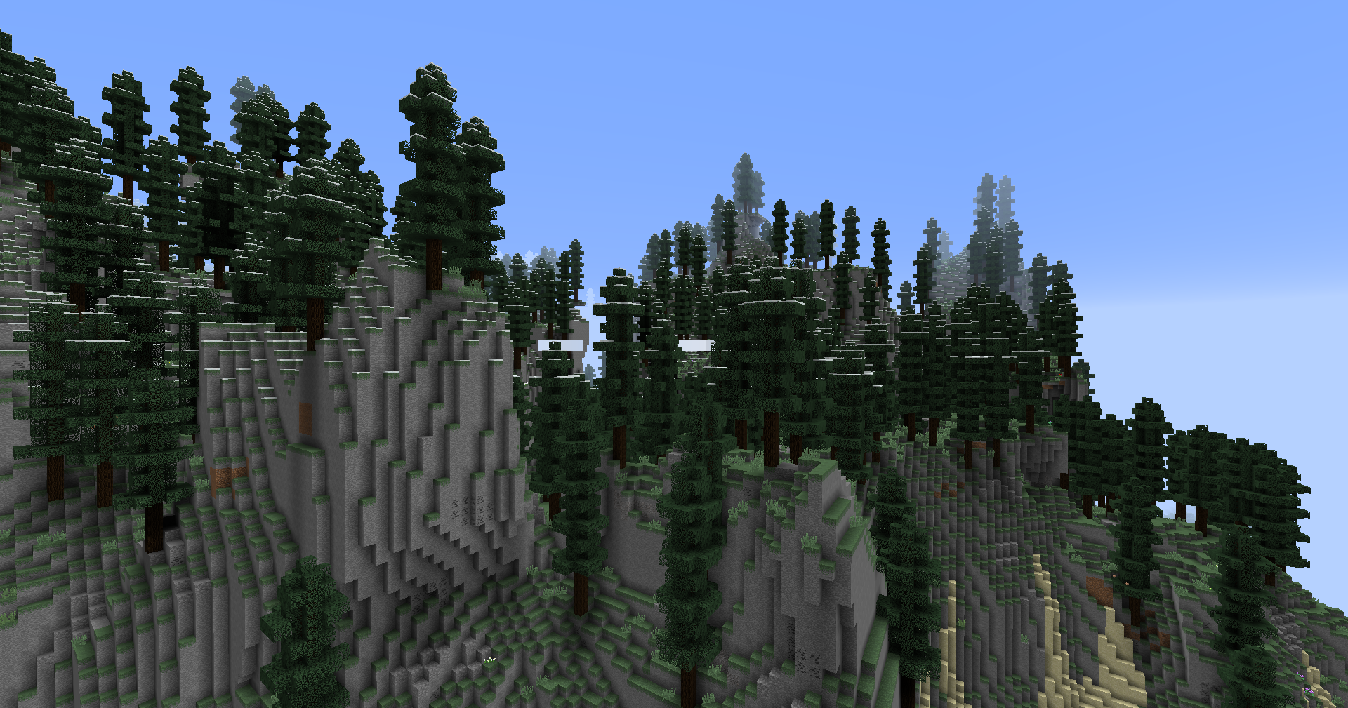 Bluff Mountains biome