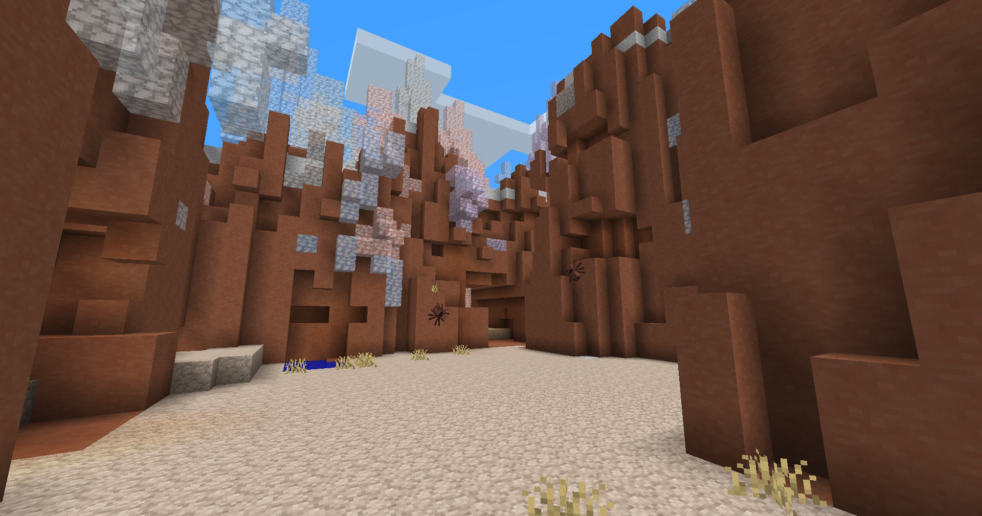 Crystal Canyons biome
