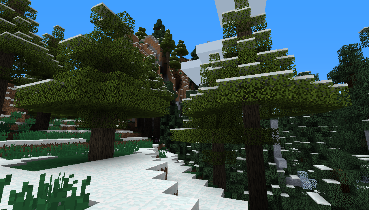 Snowy Pine Mountains biome